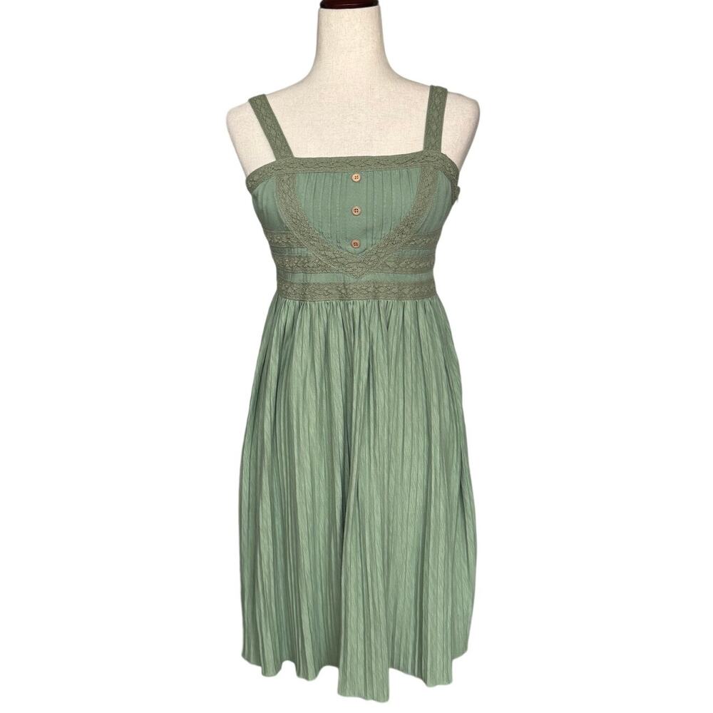 Matilda Jane Joana Gaines Collection Grass Dress Womens S‎ Green Cottagecore